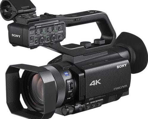 The HXR-NX80 4K NXCAM camcorder from Sony offers phase-detection autofocus (AF) and HDR capability in compact, palm-style body. s a stacked 1 "XMor RS CMOS sensor with 14.2MP, 12x Zeiss optical zoom, OLED viewfinder and 3.5" touchscreen LCD monitor. This Camcorder records 4K in the XAVC S 4K, streams through the 2.4 / 5 GHz frequency band, and includes the S-Log3 / S-Gamut3 function for additional image control. HXR-NX80's Fast Hybrid Air Force uses high-density placement of autofocus points and a new, developed AF algorithm that provides highly accurate focusing and tracking specifically for individual operators. In the movie recording mode, use the presence of the Phase-Detection AF frame to track the focus of your subject. The AF speed speed, tracking depth range, and theme switching sensitivity can be configured to suit different themes and content styles. . Hybrid Log-Gamma (HLG) enables you to easily proofread your output in post-production without needing color grading, integrating your recording easily into the HDR workflow. Capture high-quality contrast and resolution images using the HXR-NX80's 12x optical X zoom, and 18x 4K digital zoom (24x in HD). An integrated ND filter function enables maximum exposure and depth-of-field control. The HXR-NX80 camera supports Sony's Slow and Quick Motion with 120 FPS at variable frame rate to shoot HD video. The footage is recorded through two SD memory card slots, either to make cards simultaneously, or to make backups in relay mode. Additional features include built-in 2.4 GHz for many streaming and FTP options. Audio features of the HXR-NX80 include two 3-pin XLR audio inputs that support the line, mic and mic + 48V (phantom power) to use external microphones; You can also use HXR-NX80's built-in microphone to record audio during shooting. For Multicamera presentations, the HXR-NX80 integrates the original with the MCX-500 Live Switcher (available separately) of Sony. 1 "XMORE RS CMOS sensor image quality Fast Hybrid Autofocus Provides highly accurate focus and tracking, especially when it is faster when shooting fast UHD 4K footage Zeiss T * 12x lens with optical zoom Fixed 12x optical wide-angle zoom (24x in HD) with 18x clear image zoom technology in UHD 4K Frame rate flexibility Record to XAVC S 4K Video Super Slow Motion Provides slow recording of up to 960 fps Slow and quick recording Uses Sony's Slow and Quick Motion for 1080p / i60 HD video recording at 1, 2, 4, 8, 15, 30, 60, and 120 fps Multiple codec options Recording up to 100 MB / s in XAVC S4K mode, and full HD recording Image Control Options S-Gamut3 / S-Log3 captures a wide range of recording colors, highlights and shadows Built-in ND Filter Include clear exposure, 1/4, 1/16 and 1/64 ND ND filter function with optimal exposure and depth-of-field control Media slot Dual memory card slot, only for SDHC / SDXC card, and compatible with SDHC / SDXC and Memory Stick Pro Duo (Mark 2) / Memory Stick PRO-HG Duo Card Wi-Fi / NFC Ability to send built-in files directly from camcorder or live stream to 2.4 GHz Wi-Fi