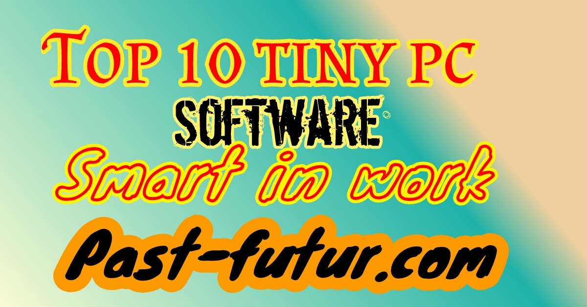 10 free Software for PCs but smart in work!