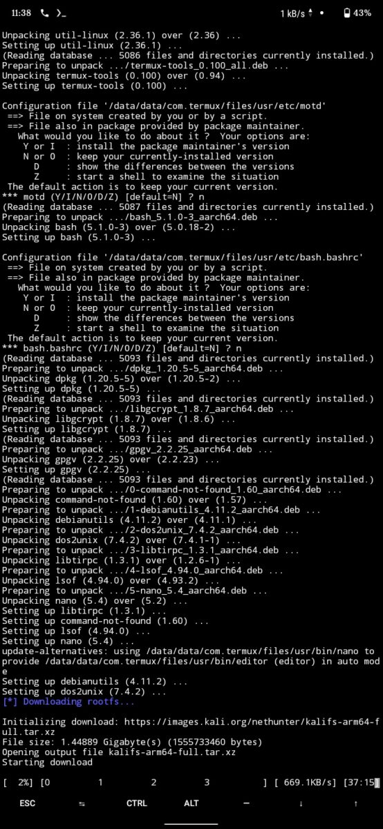 How to install kali nethunter on any android phone without root pastfutur find your all tech 