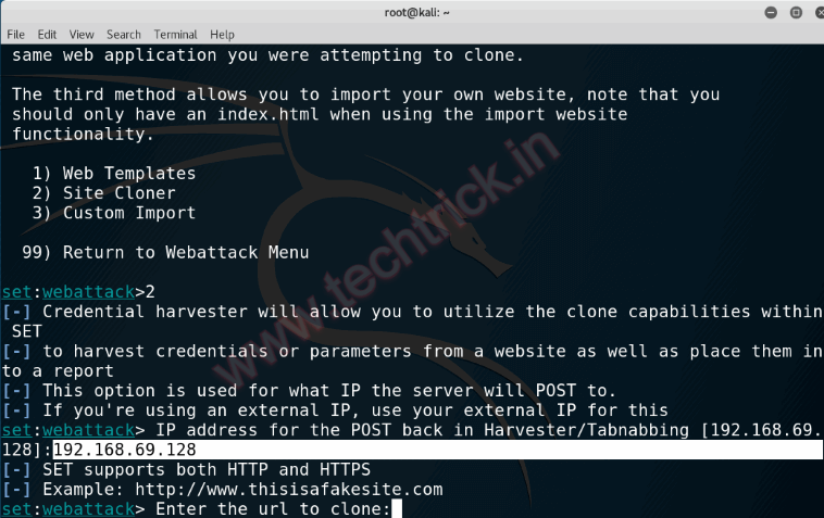 How to Hack Facebook using SET (Phishing attack) | Kali Linux